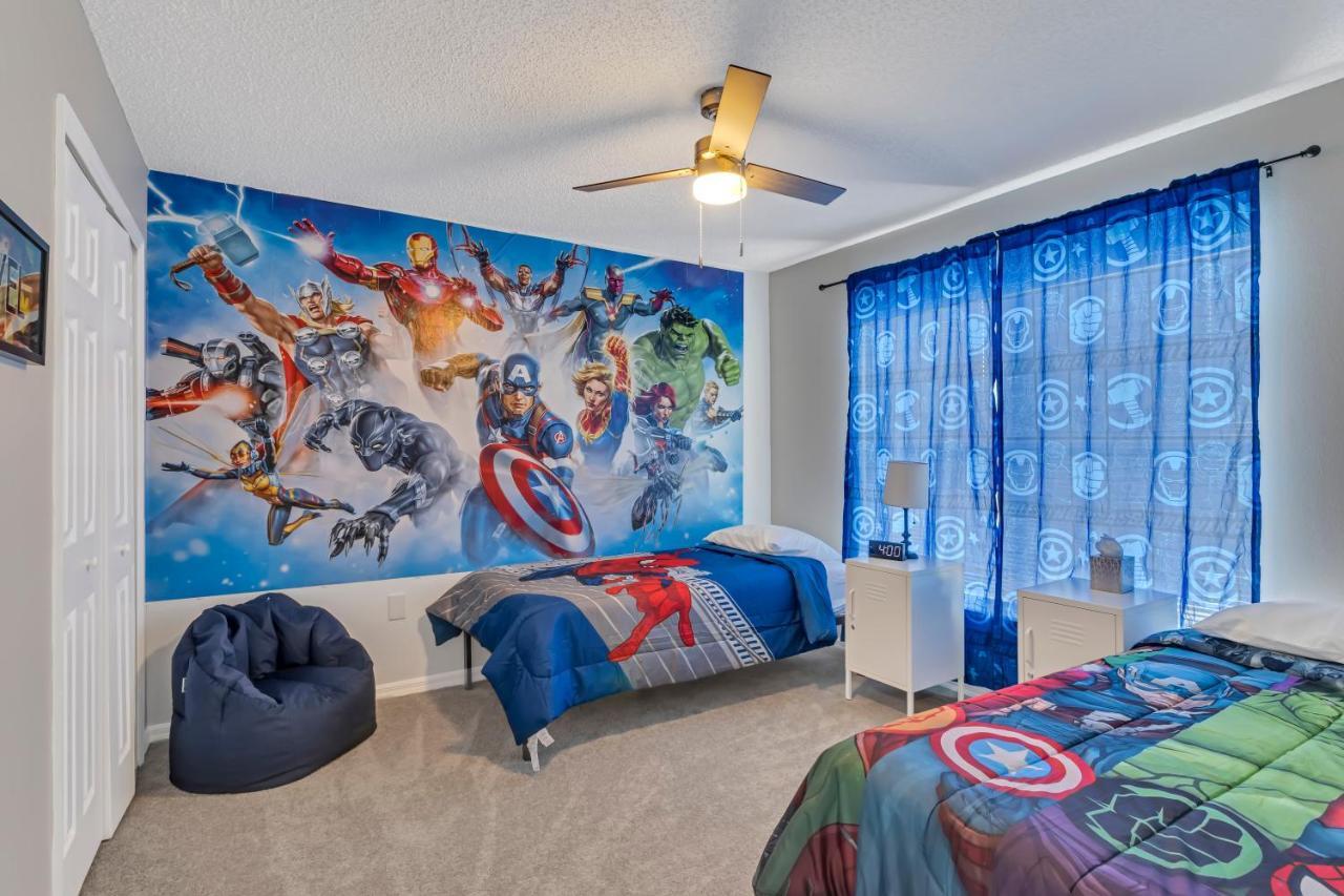 Disney Themed House Free Heated Pool Close Disney 5Br 9Bd ออร์ลันโด ภายนอก รูปภาพ